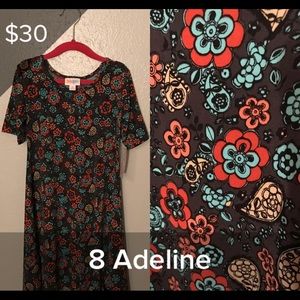 LulaRoe Adeline Size 8. Never worn, with tags!